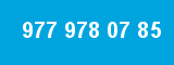 977 978 07 85 977 978 07 85